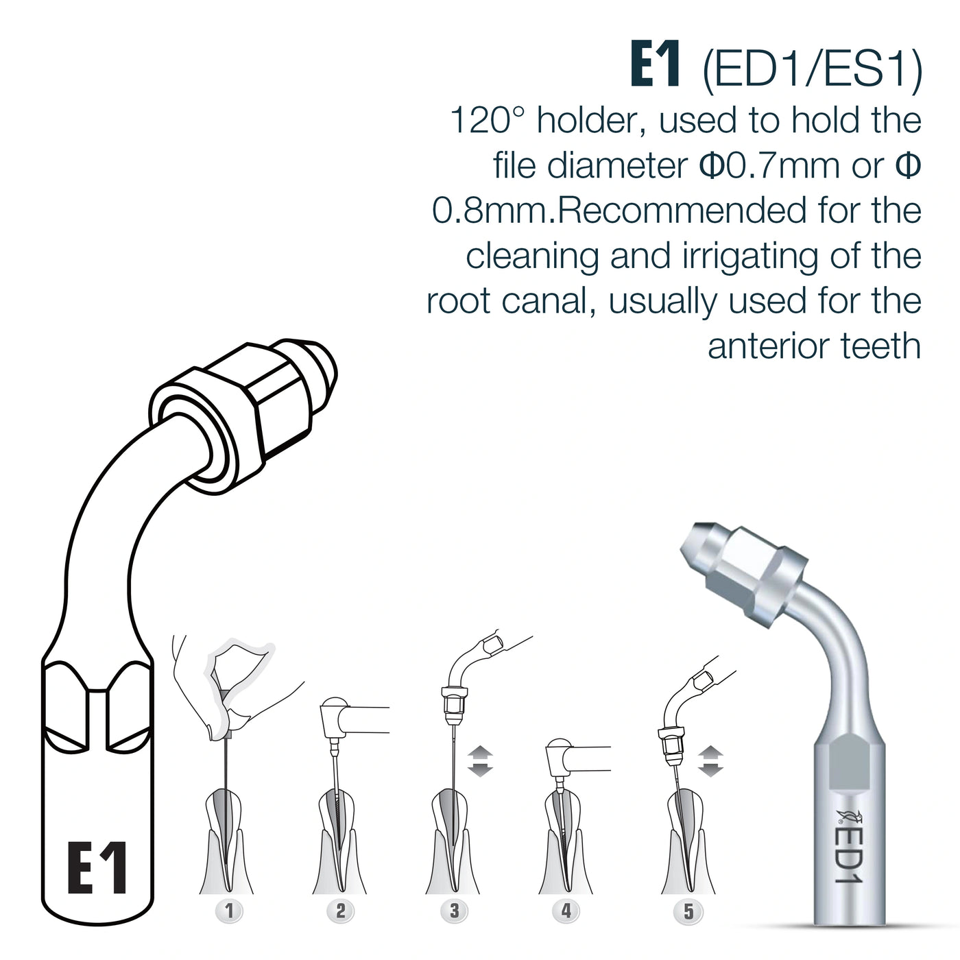 Endo Scaler Tips DTE Compatible (ED)