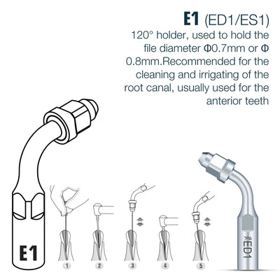 Endo Scaler Tips DTE Compatible (ED)