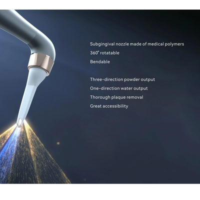 Woodpecker Supragingival AP-1 and Subgingival AP-2 Air Polisher Handpiece for PT-A, PT-B, AP-A and AP-B