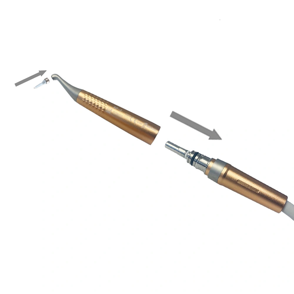 Woodpecker Supragingival AP-1 and Subgingival AP-2 Air Polisher Handpiece for PT-A, PT-B, AP-A and AP-B