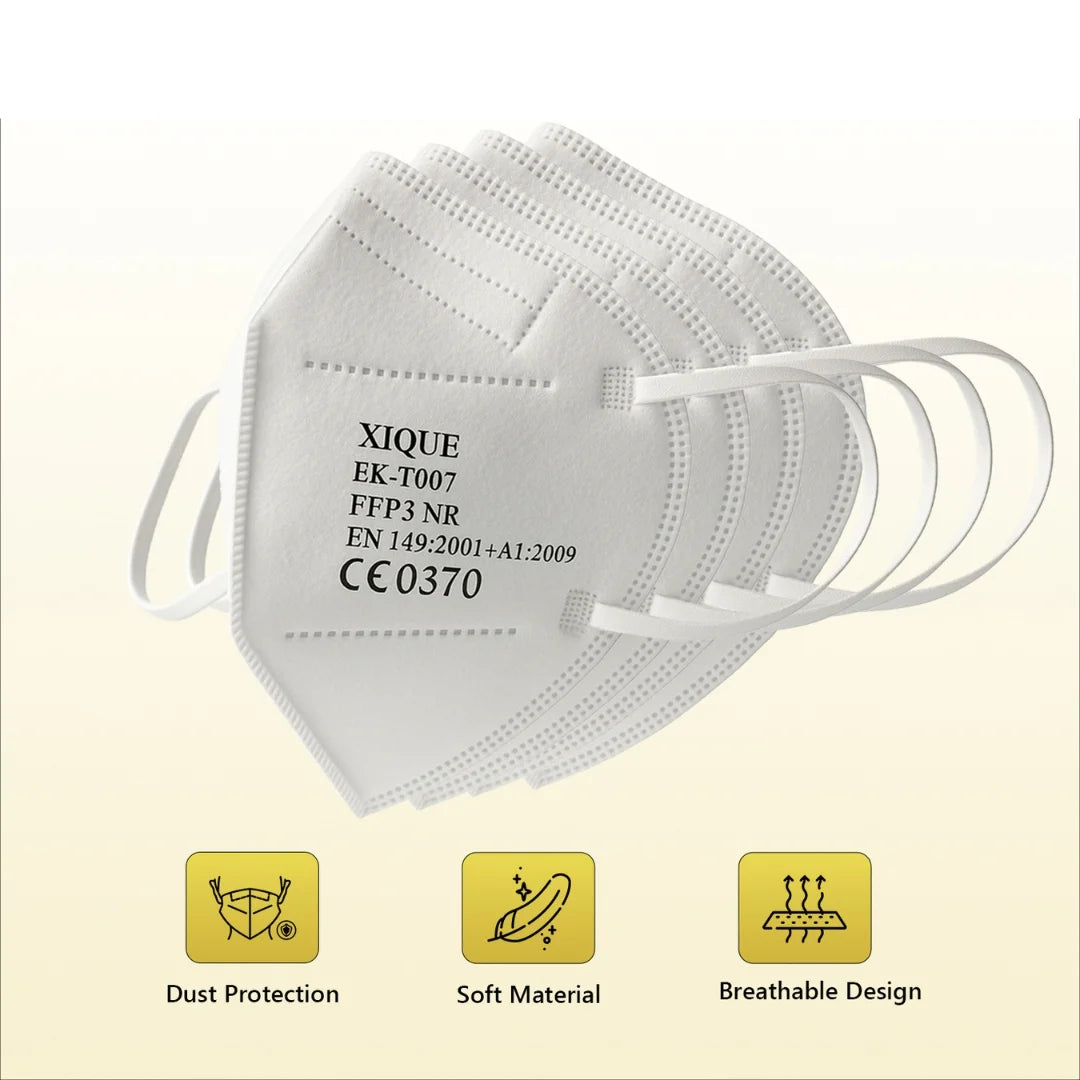FFP3 Face Masks, Disposable Respirator Masks