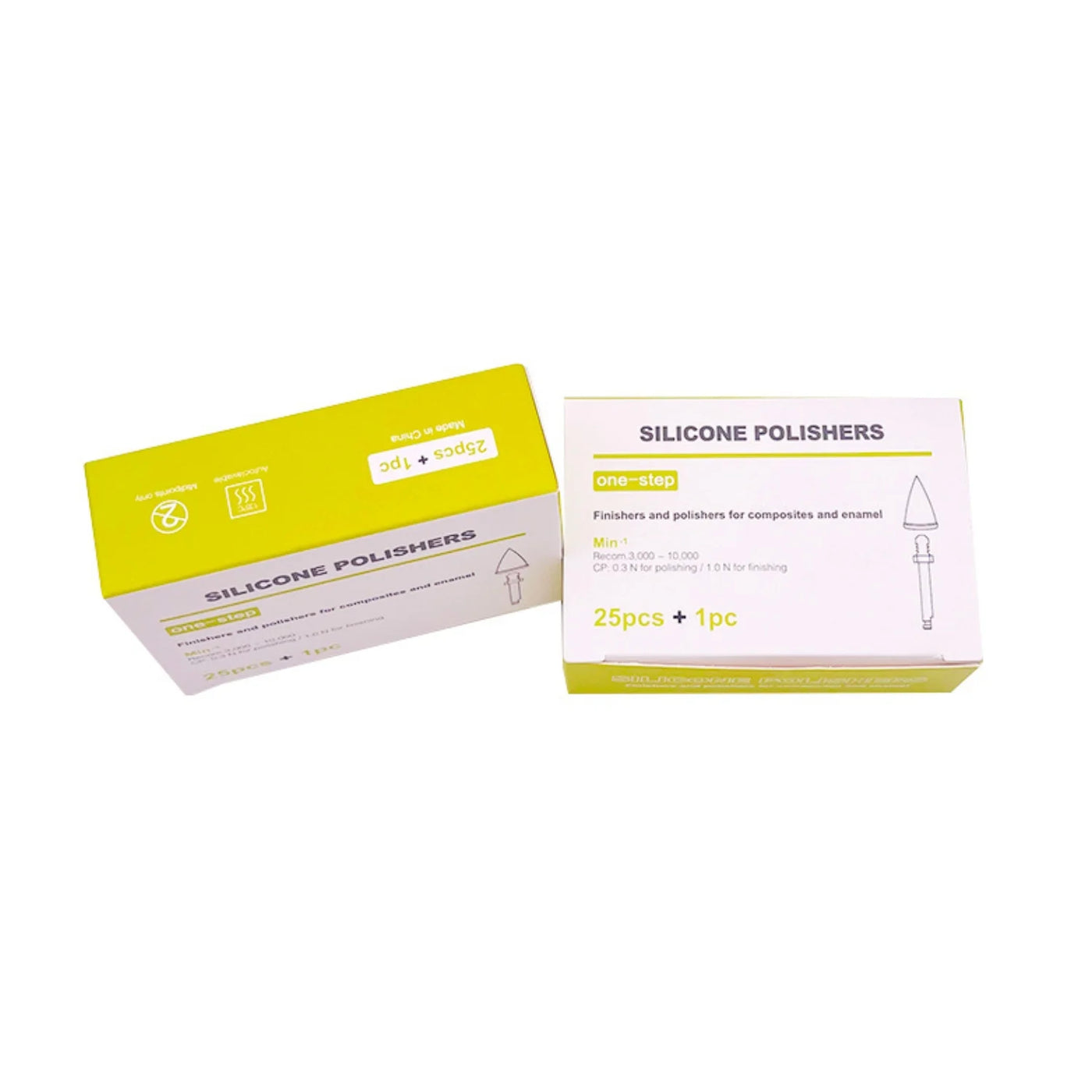 Silicone Polishing Points for Composites & Enamel – Removable Heads (25pcs) | Default Title | VSDent