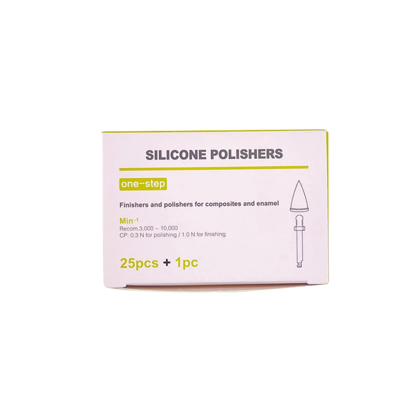 Silicone Polishing Points for Composites & Enamel – Removable Heads (25pcs) | Default Title | VSDent