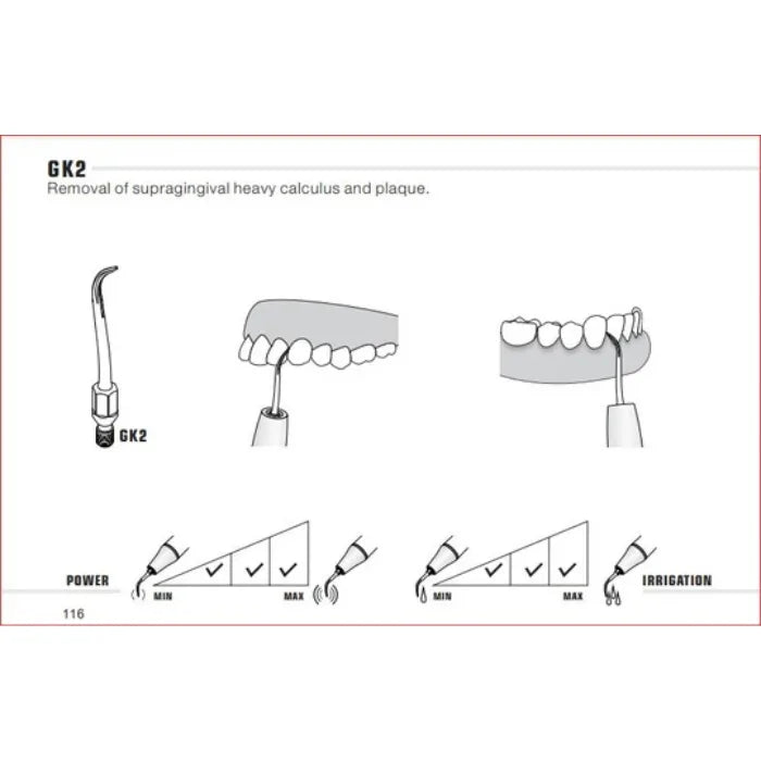 Woodpecker Kavo Compatible Scaler Tips GK2 (14618899644791)
