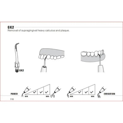 Woodpecker Kavo Compatible Scaler Tips GK2 (14618899644791)
