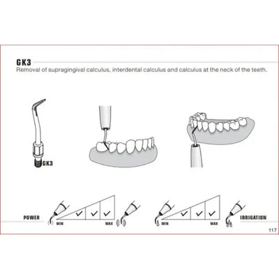 Woodpecker Kavo Compatible Scaler Tips GK3 (14618900824439)
