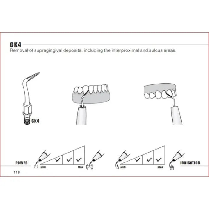Woodpecker Kavo Compatible Scaler Tips GK4 (14618902659447)