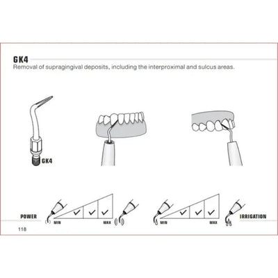 Woodpecker Kavo Compatible Scaler Tips GK4 (14618902659447)