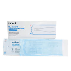 Self Sealing Sterilisation Pouches 90x260mm (Pack of 200) | Default Title | VSDent