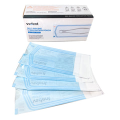 Self Sealing Sterilisation Pouches 57mmx130mm (Pack of 200) | Default Title | VSDent