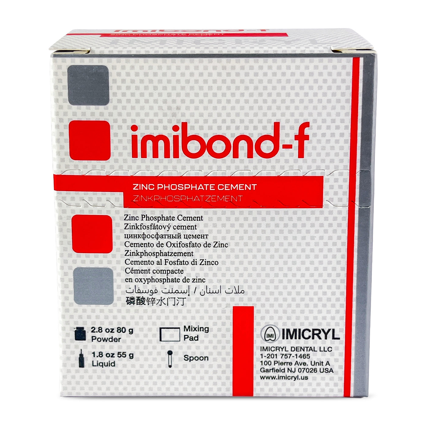 Imibond F - Zinc Phosphate Cement (Powder + Liquid) (4119990009955)