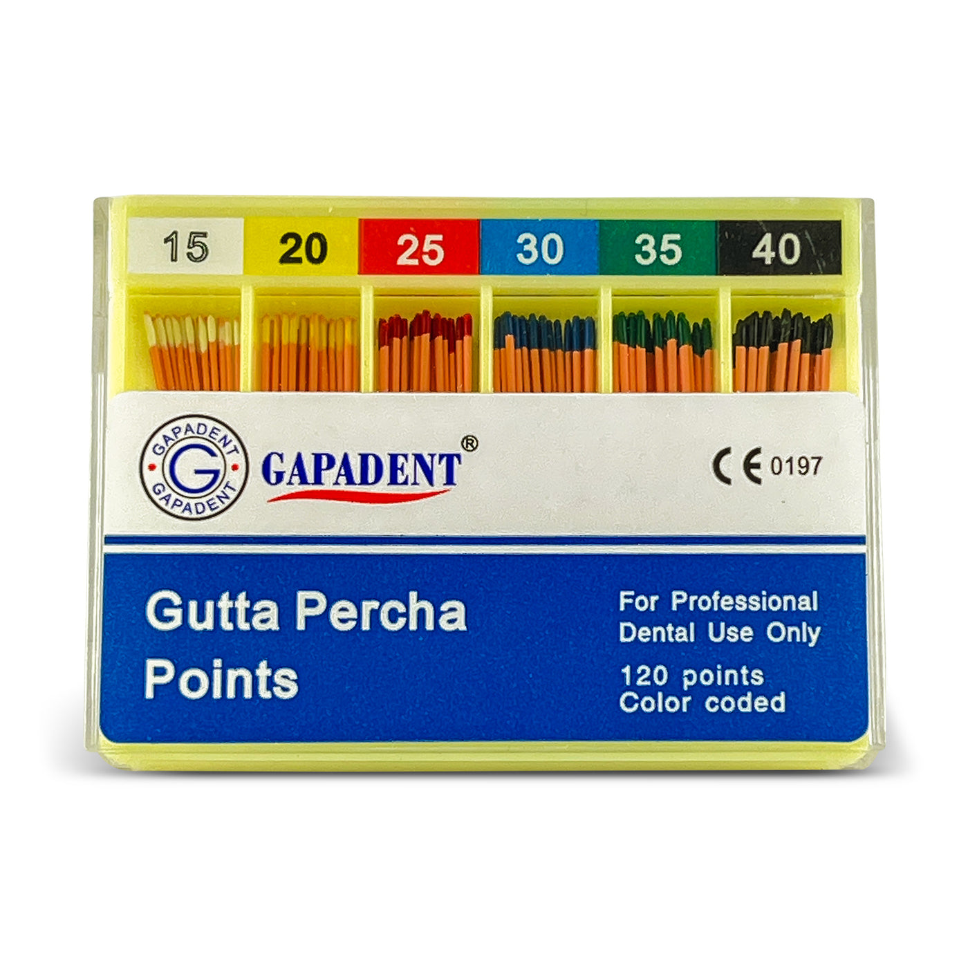 Gutta Percha Points K Flexi 15 - 40 (120 points) (6580834500707)