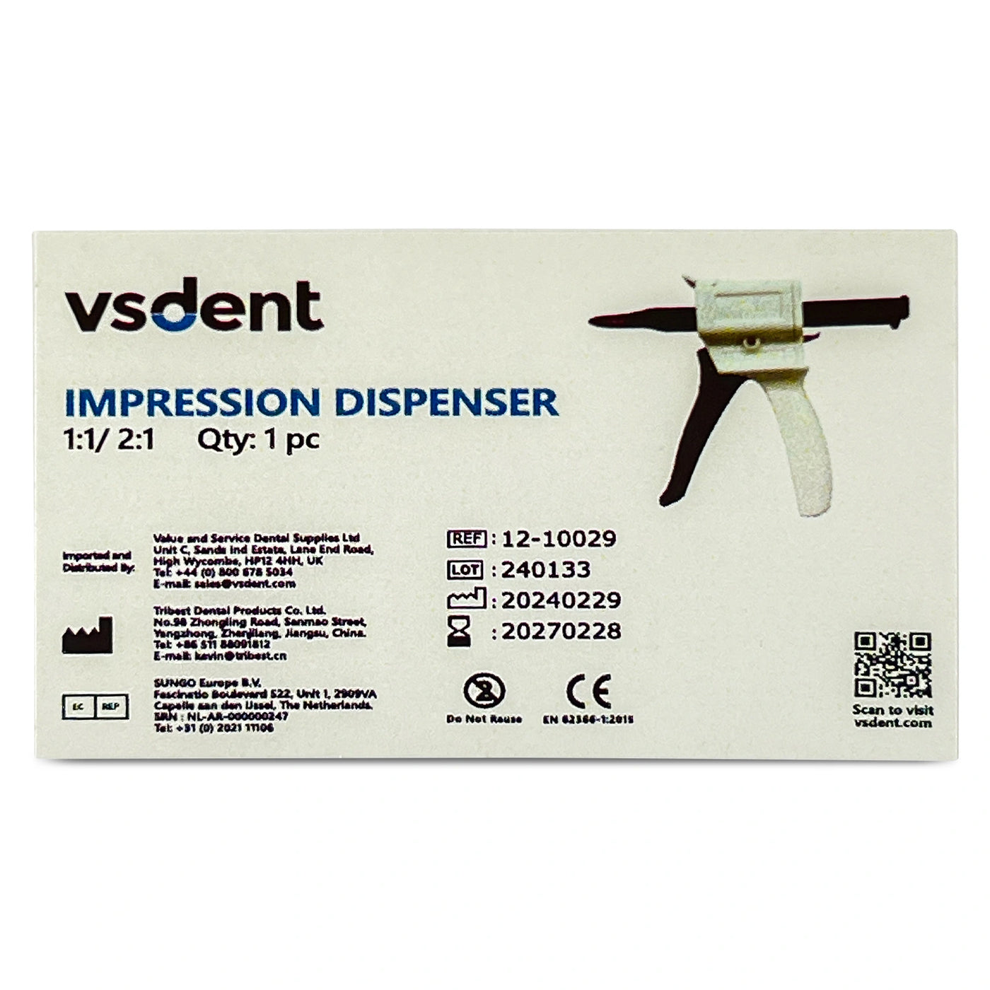 Silicone Dispenser Gun -1:1/2:1