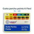 Gutta Percha Points K Flexi 15 - 40 (120 points)