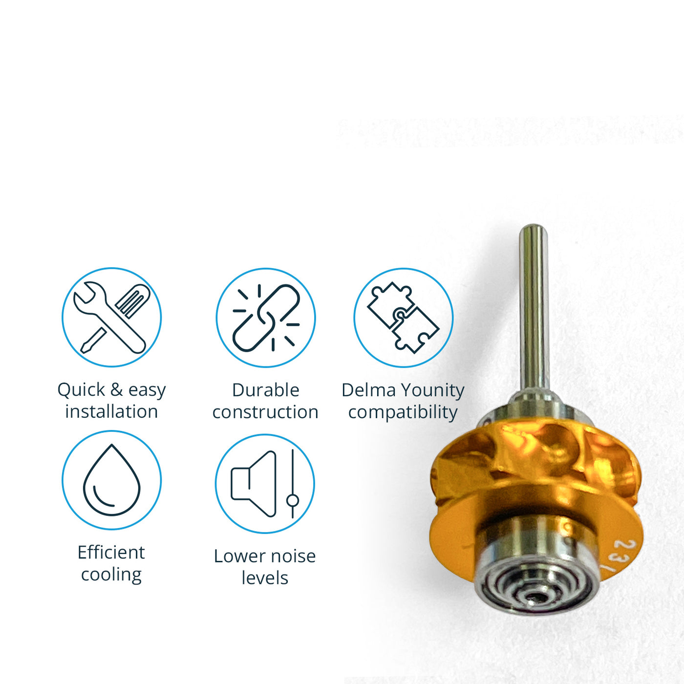 Delma Younity High speed handpiece cartridges RD-T3 (RD SS CC) | Default Title | VSDent