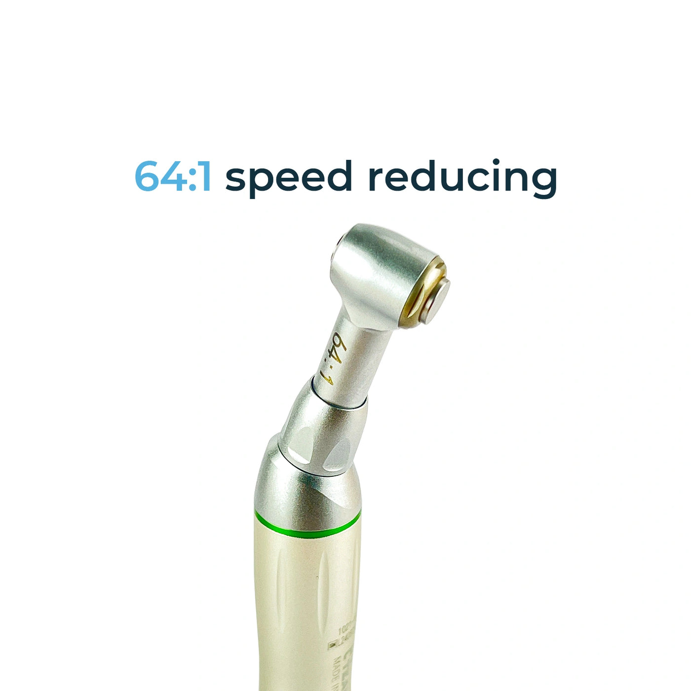 64:1 Speed Reducing, Endodontic Contra Angle, Push Button Handpiece RE64