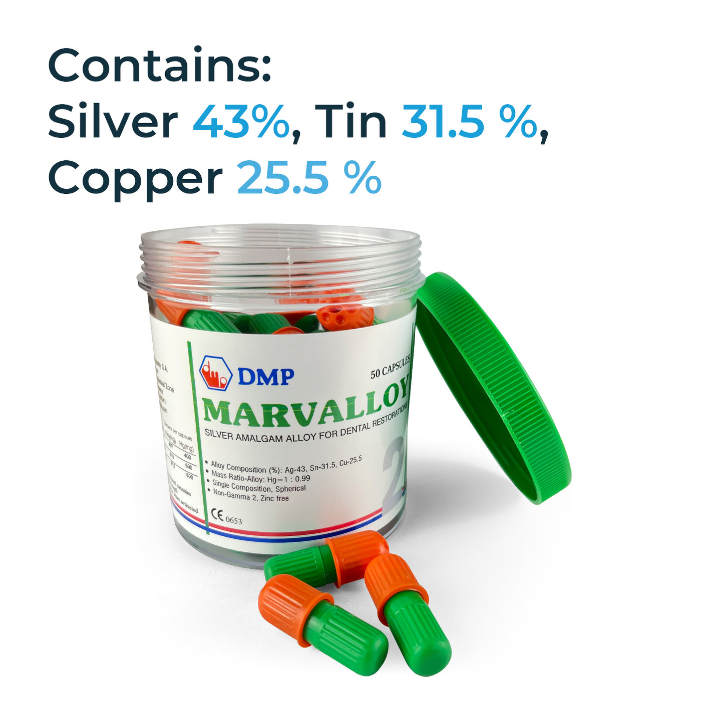 MARVALLOY Amalgam Capsules - 1 Spill,2 Spill and 3 Spill (14671535997303)