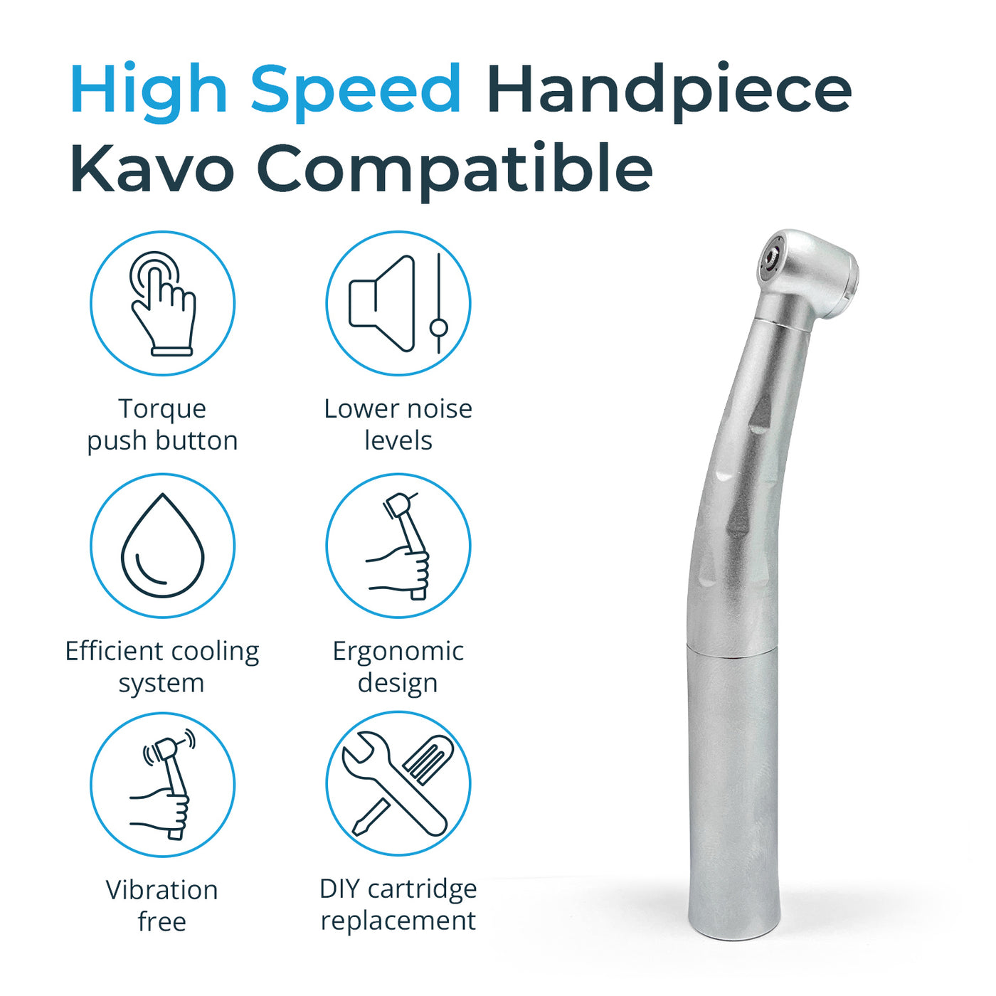 Delma High Speed Handpiece Kavo Compatible (4120000233571)