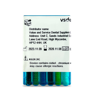 Stainless Steel K - Files 28 mm 15-40 Assorted | Default Title | VSDent