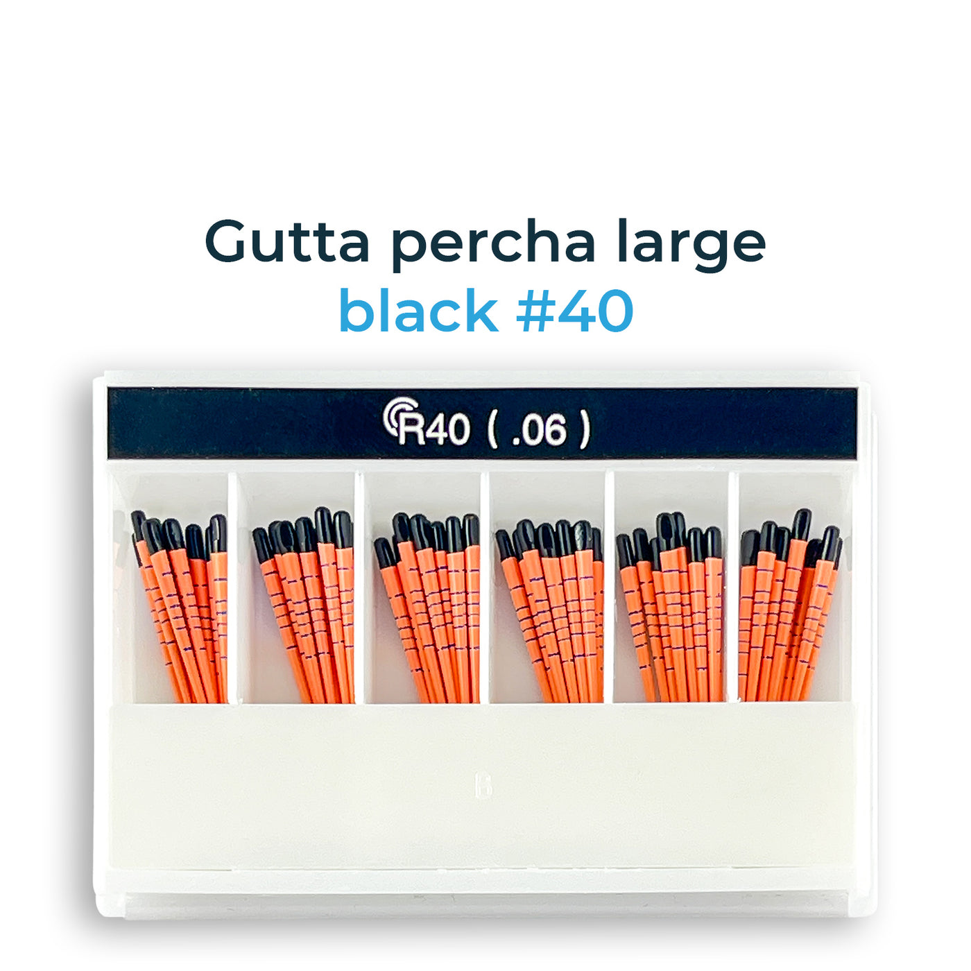 GAPA-Pro R Gutta Percha Points R40(.06) (60 Points) | Default Title | VSDent
