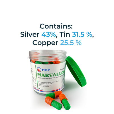 MARVALLOY Amalgam Capsules - 2 Spill | Default Title | VSDent