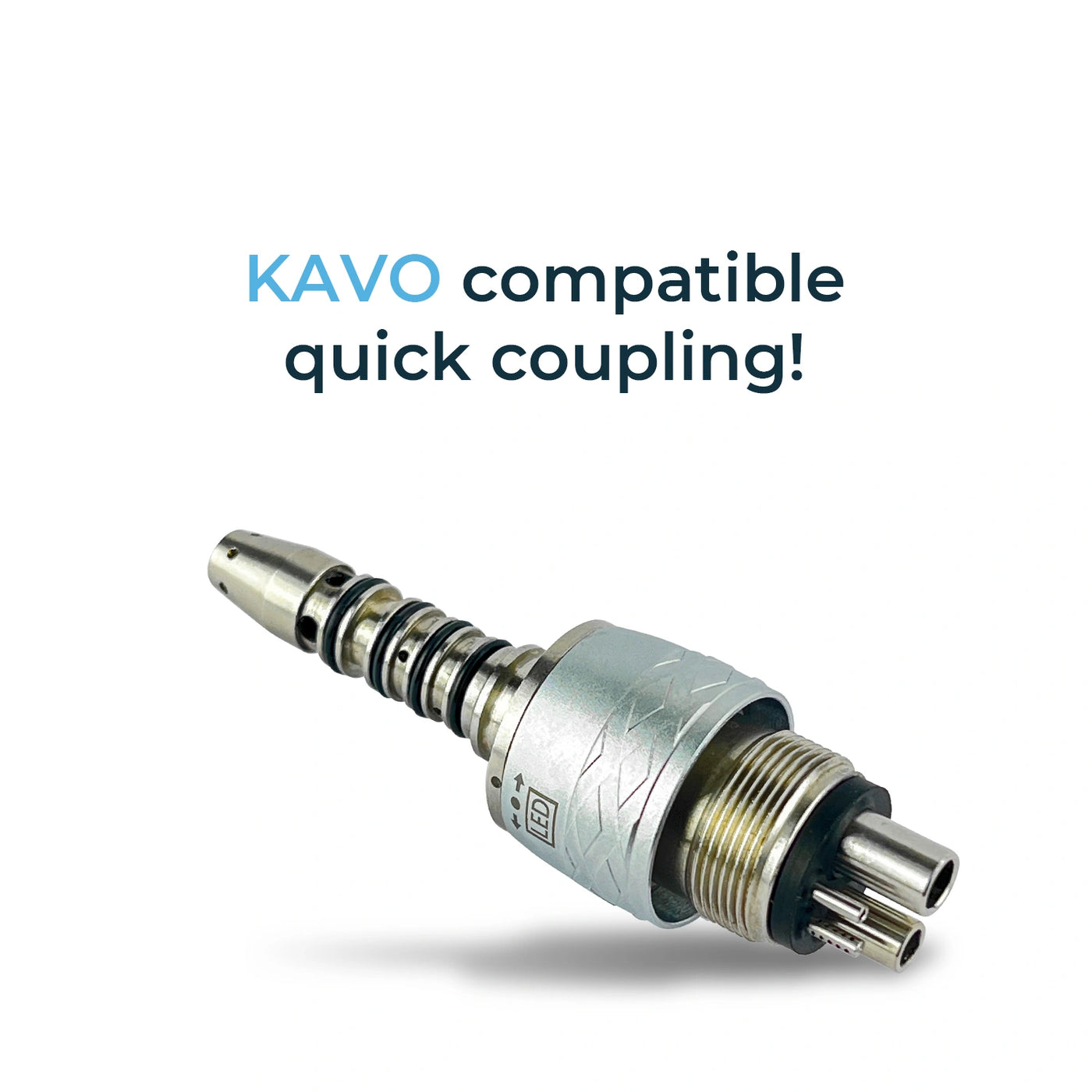 Sirona Six Hole Compatible Fibre Optic Quick Coupling