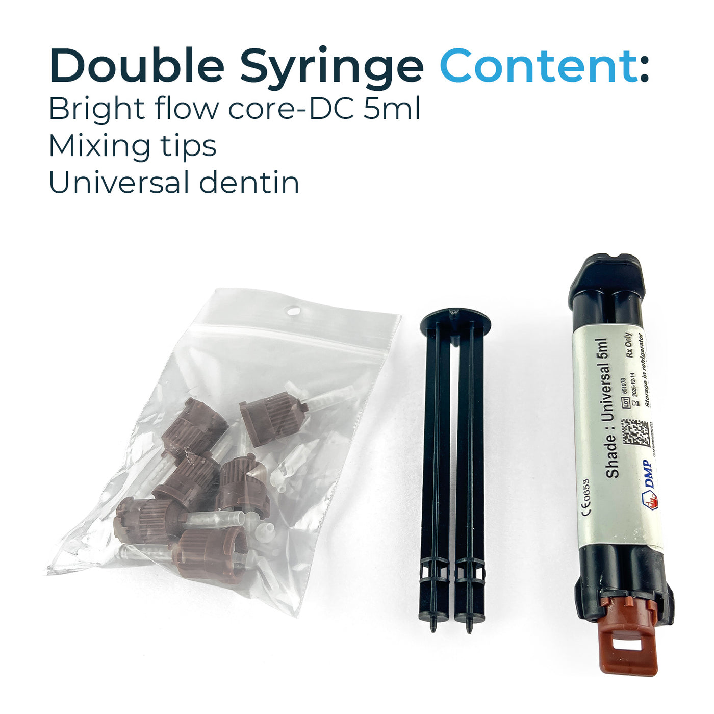 Bright Flow Core Double Syringe -DC 5ml (6601723805795)