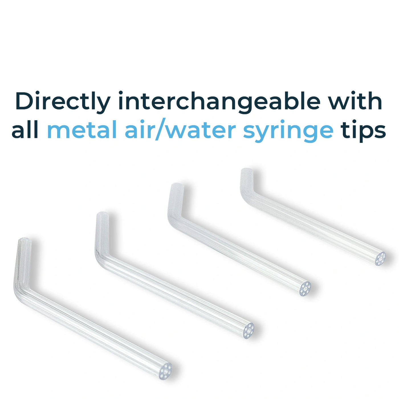 Sani Tips Compatible Disposable Dental Air Water Syringe Tips - 200 pcs