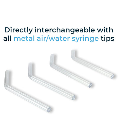 Sani Tips Compatible Disposable Dental Air Water Syringe Tips - 200 pcs