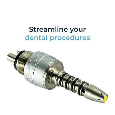 Sirona Six Hole Compatible Fibre Optic Quick Coupling