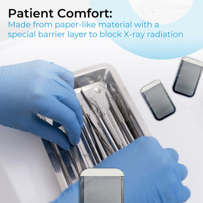Dental X-Ray Barrier Envelopes (Size: 0, 1, 2) (4119991353443)