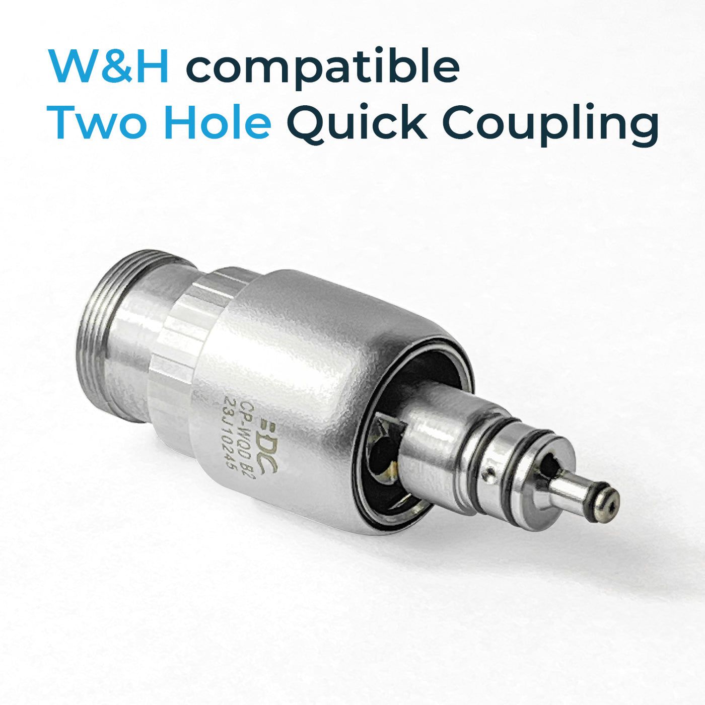 W&H compatible Two Hole Quick Coupling WQD B2 (4119996268643)