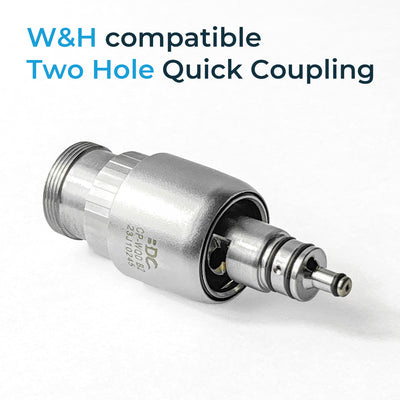 W&H compatible Two Hole Quick Coupling WQD B2 (4119996268643)