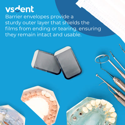 Dental X-Ray Barrier Envelopes (Size: 0, 1, 2) (4119991353443)