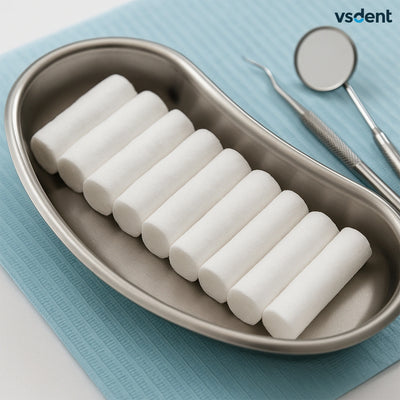 Dental Cotton Rolls (10x38mm) 600 Pcs per bag