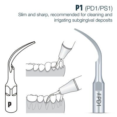 Perio Scaler Tips DTE Compatible (PD)