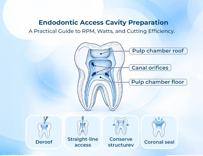Endodontic Access Cavity Preparation: A Clinical Guide to Getting the Opening Right