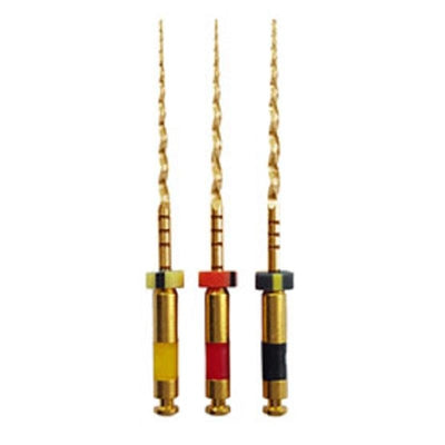 NiTi Reciprocating Solo Gold Files 21mm, 25mm and 31mm