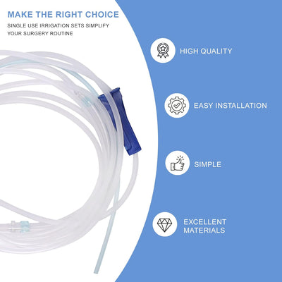 Saline Irrigation Tubing for DTE Woodpecker Implant Motor, Ultrasurgery (Pack of 12) | Default Title | VSDent