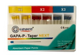 GAPA-P Taper Next Absorbent Paper Points -X1, X2,X3  (60 Points)