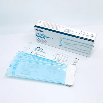 Dental Self Sealing Sterilisation Pouches Available in 4 Sizes (Pack of 200) (14671086584183)