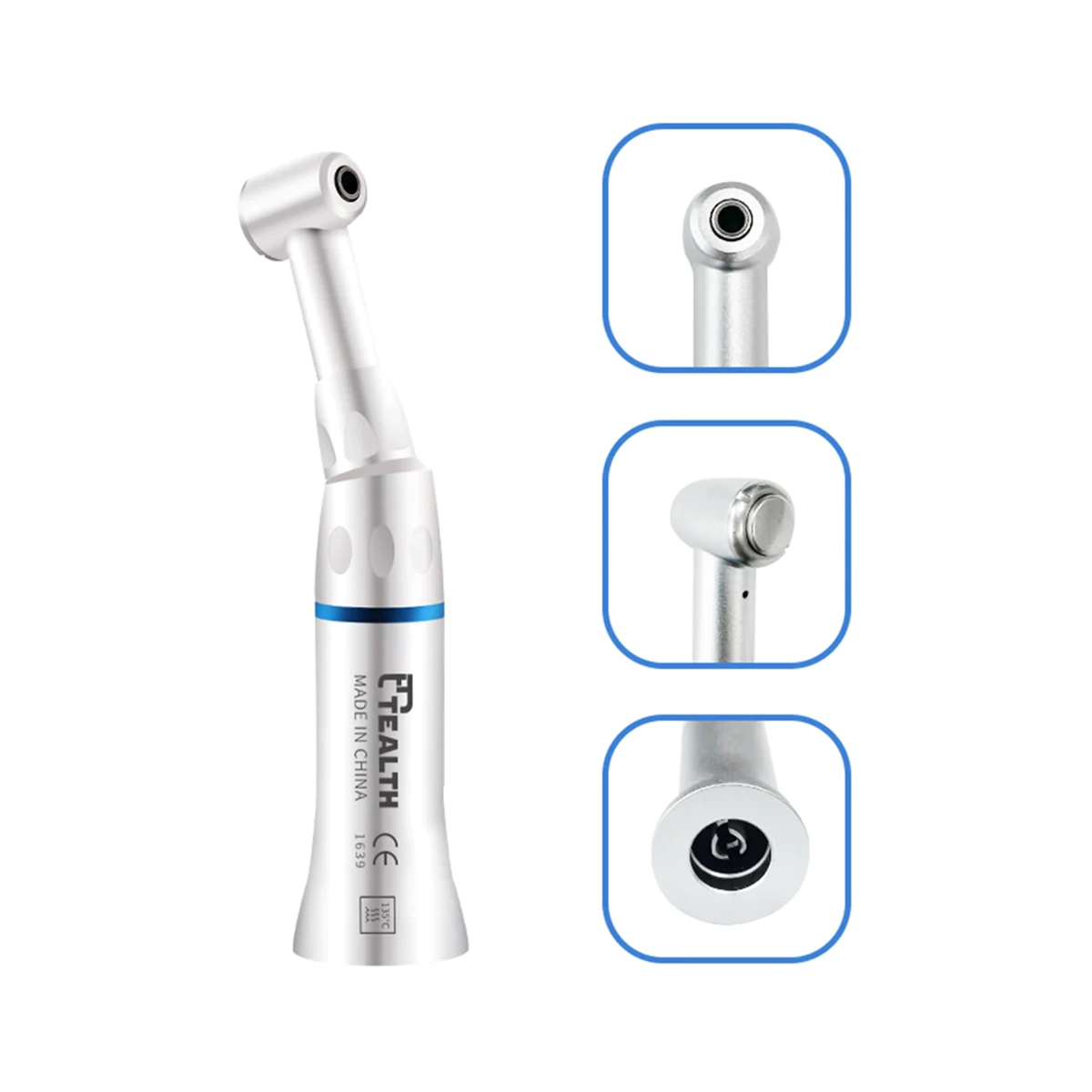 Tealth Contra Angle Push Button Slow Speed Handpiece | VSDent