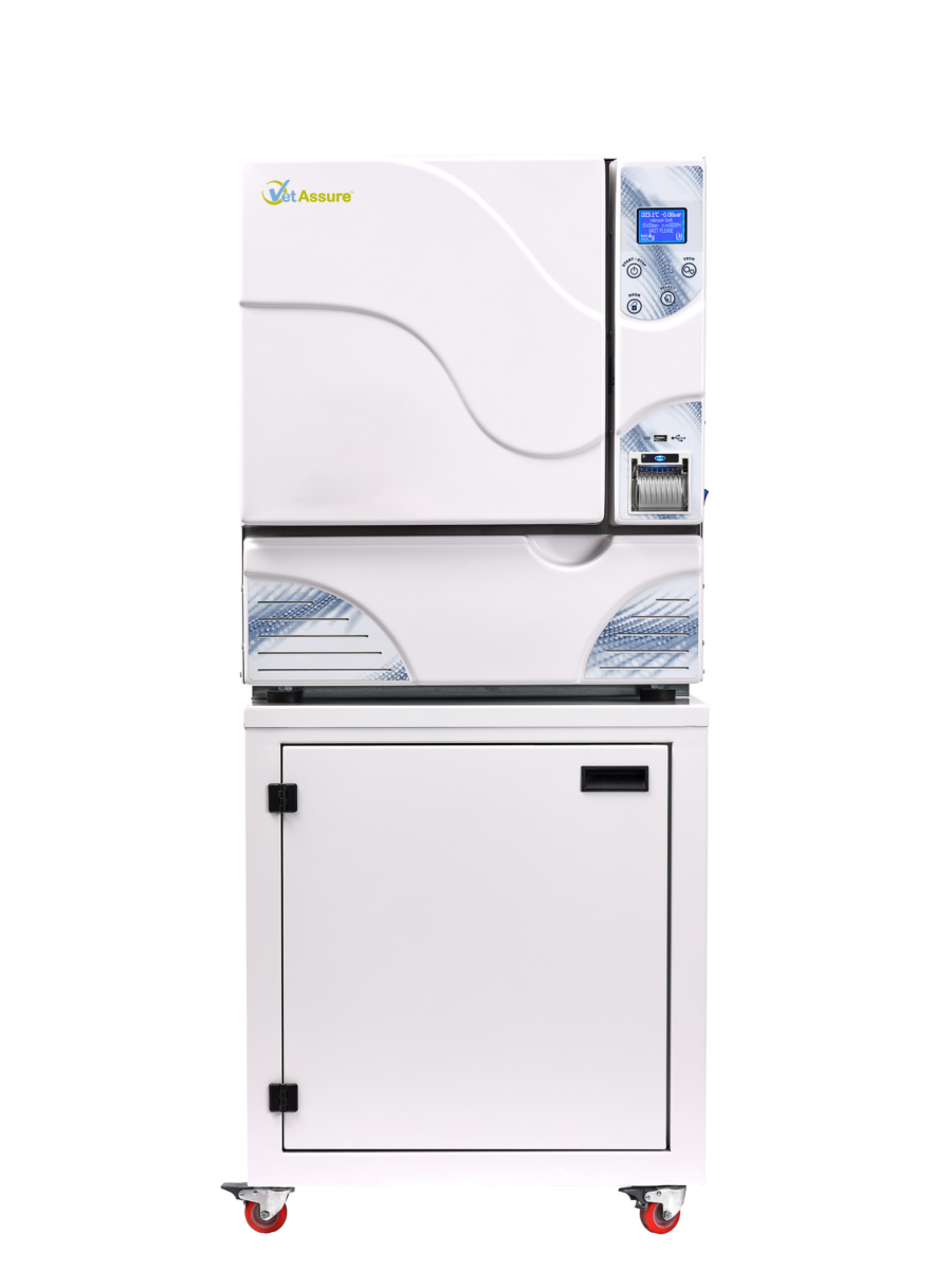 Midmark VetAssure Veterinary 1 and 3 Phase 60 Litres B-Class Autoclave Incl. Printer + Data Logger + Base Cabinet (9132614353206)