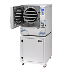 Midmark VetAssure Veterinary 1 and 3 Phase 60 Litres B-Class Autoclave Incl. Printer + Data Logger + Base Cabinet
