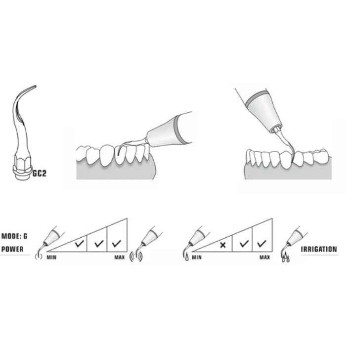 Woodpecker/DTE Kavo Compatible Scaler Tip GC2 (9175815356726)