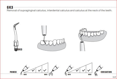 Woodpecker Kavo Compatible Scaler Tips GK3 (14618900824439)