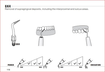 Woodpecker Kavo Compatible Scaler Tips GK4 (14618902659447)