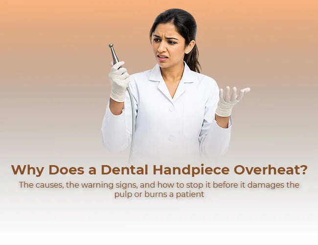 Why Does a Dental Handpiece Overheat? Causes, Prevention, and Patient Safety