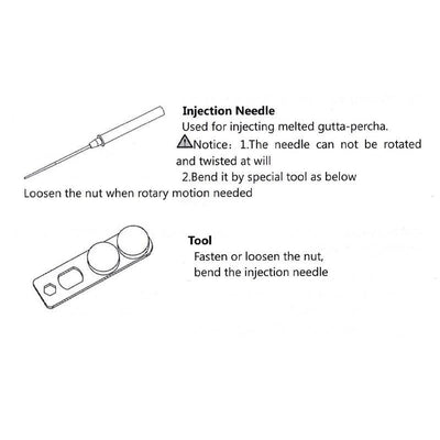 Injection Needles for Endo Obturation System