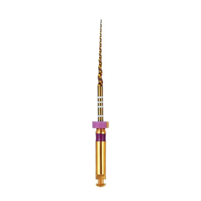 Dental MTaper NiTi File Rotary Engine Files 25mm (Pack of 6) (4119992828003)